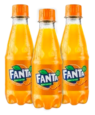 REFRIG.FANTA 250ML LARANJA PET 