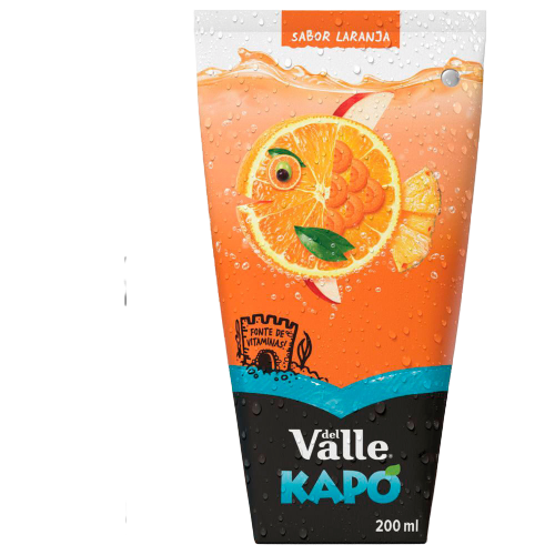 SUCO DEL VALLE KAPO LARANJA 200ML
