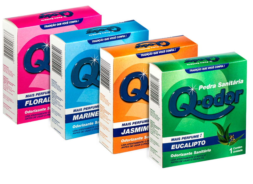 PEDRA SANITARIA Q-ODOR SORTIDA 30G