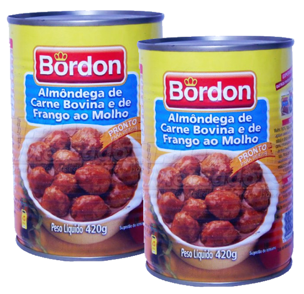 ALMONDEGA BORDON 420G