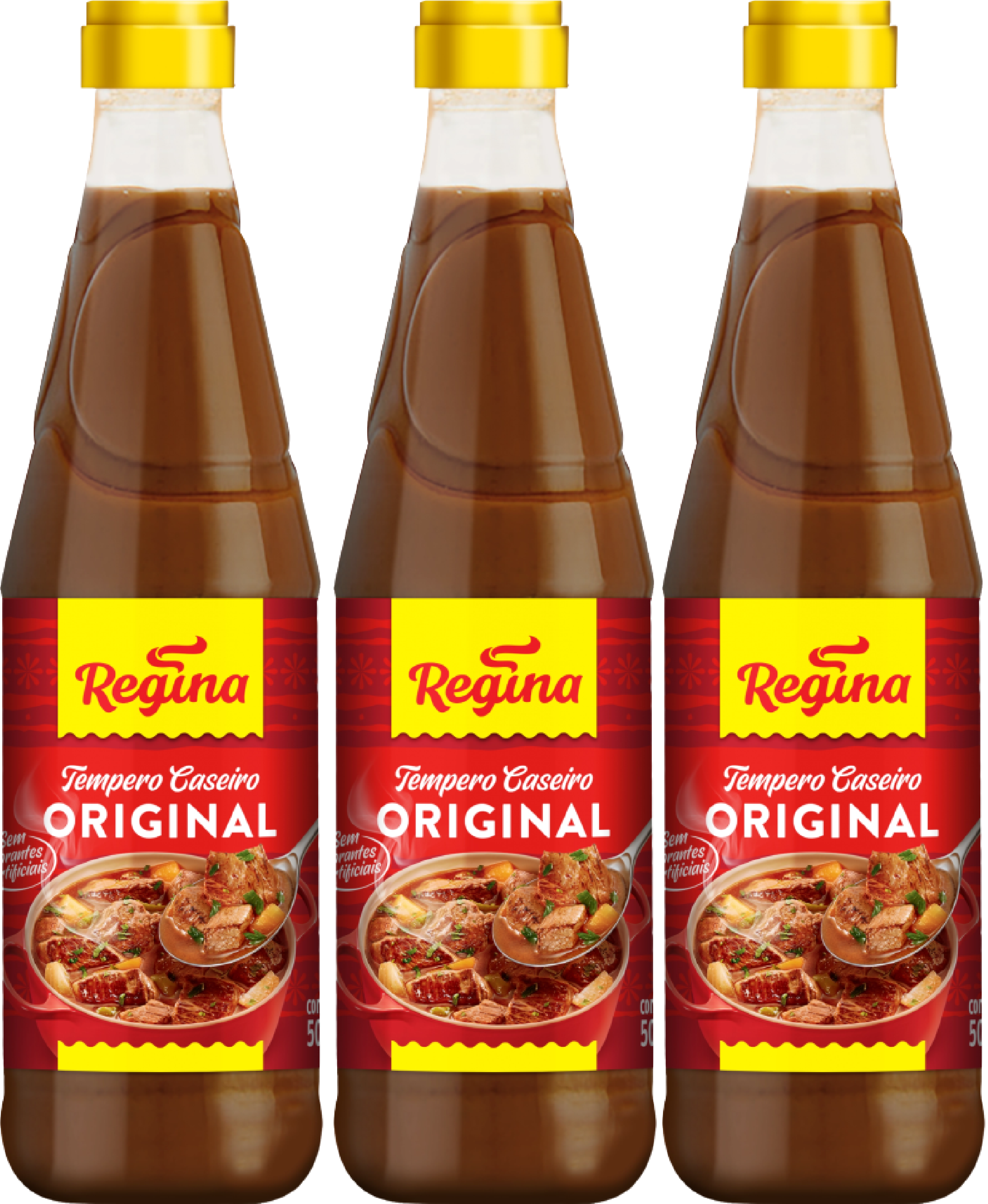TEMP.REGINA CASEIRO ORIGINAL 500ML