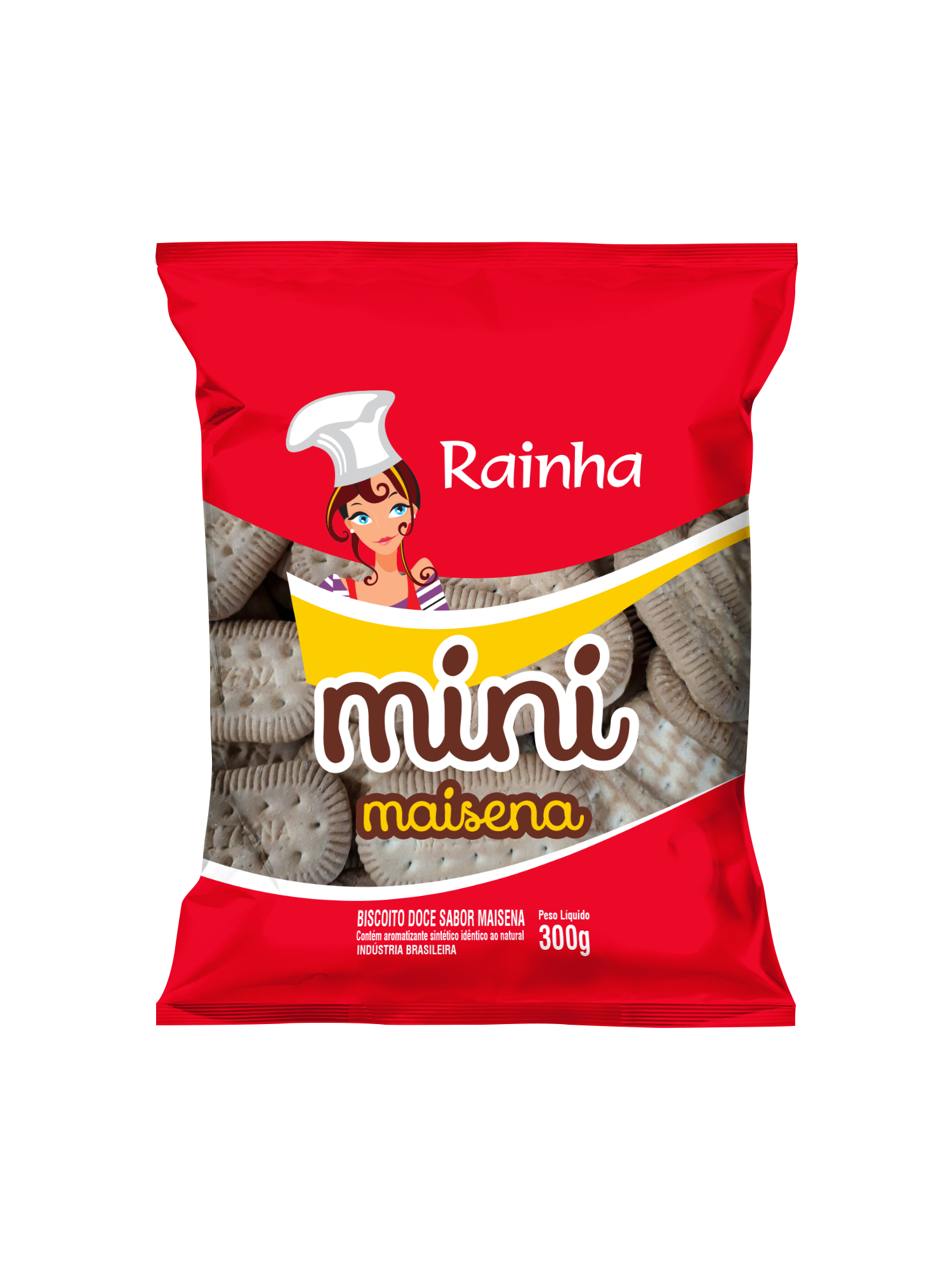 BISC RAINHA MINI MAIZENA 300G