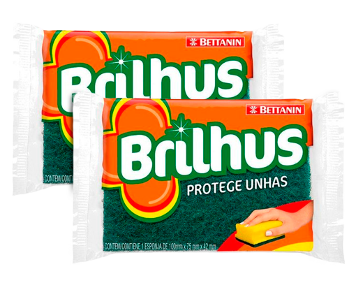 ESPONJA D.FACE BRILHUS PROT UNHAS C/1