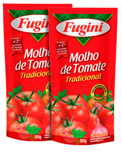 MOLHO TOMATE FUGINI TRADICIONAL SCH 300G