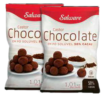 CHOC EM PO 50% CACAU SALWARE 1KG