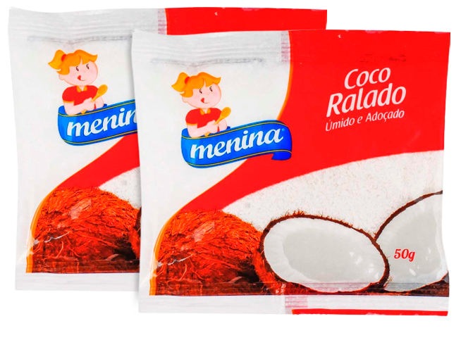 COCO RALADO MENINA 50G
