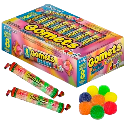 GOMA DORI GOMETS FRUTAS SORTIDA 32G