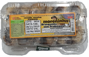 MORENINHA BRANQUINHA/TRADICIONAL 400G