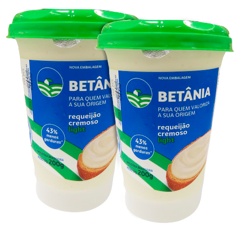 REQUEIJAO CREMOSO BETANIA LIGHT 200G
