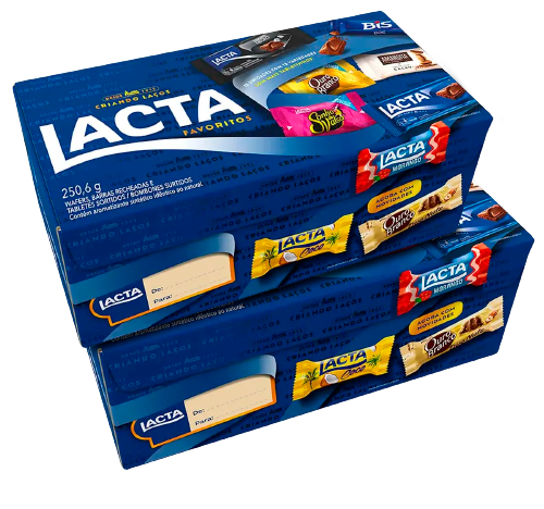 BOMBOM LACTA FAVORITOS 250,6G