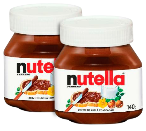 NUTELLA CREME DE AVELA C/ CACAU 140G
