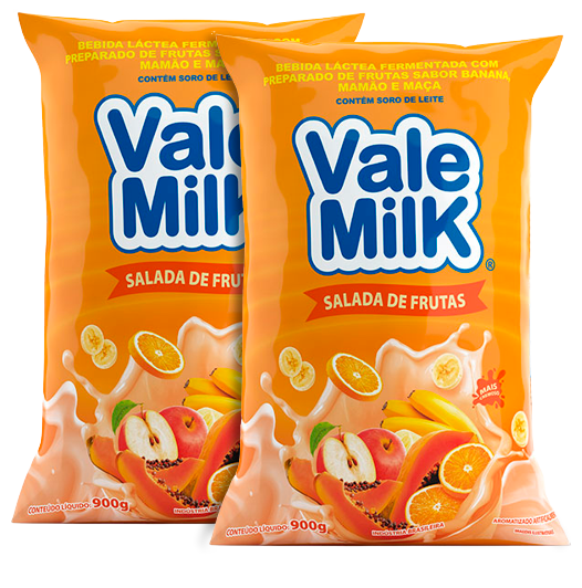 BEBIDA LACTEA VALE MILK SAL.FRUTAS 900G