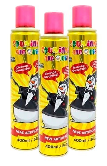 ESPUMINHA DA ALEGRIA 400ML