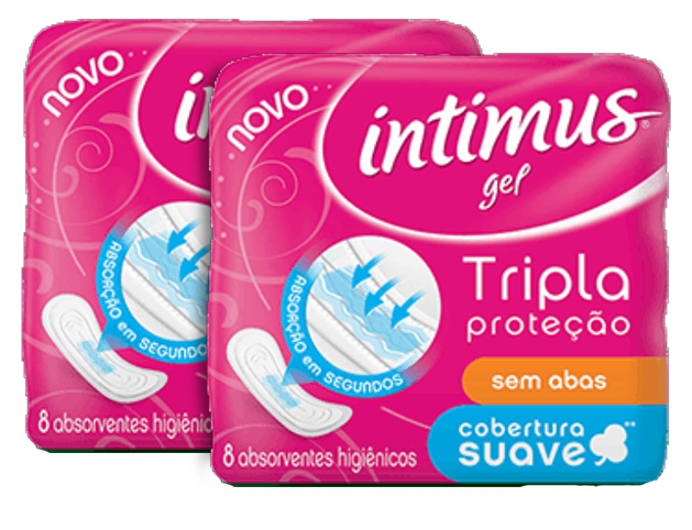 ABS INTIMUS GEL TRIP.SUAVE S/ABAS C/08UN