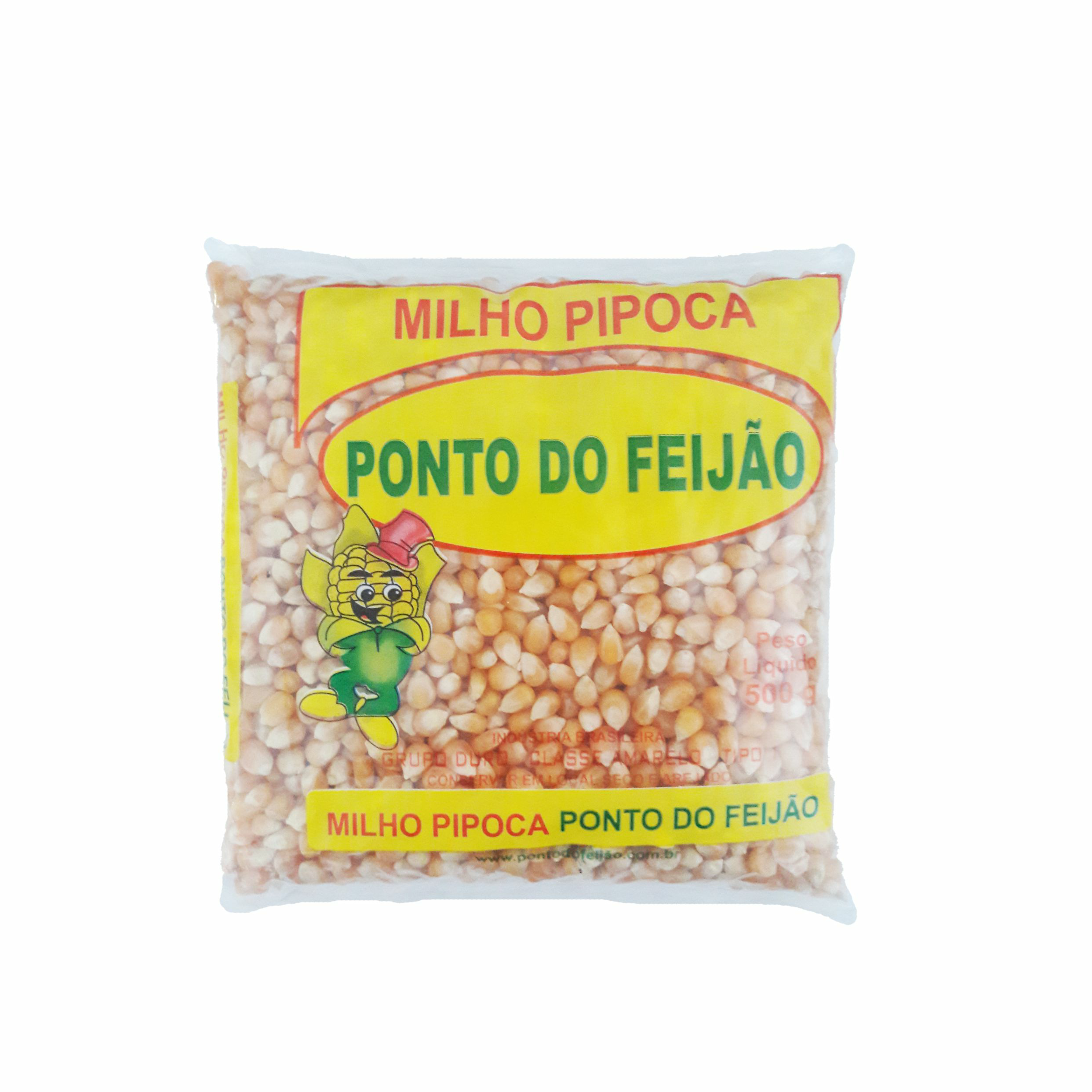 MILHO PIPOCA PONTO DO FEIJAO 500G