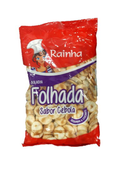 BISC RAINHA FOLHADA CEBOLA 300G