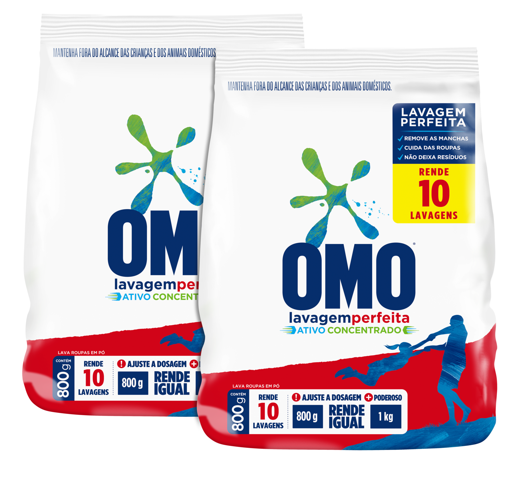 SABAO EM PO OMO 400G LAVAGEM PERFE SCH