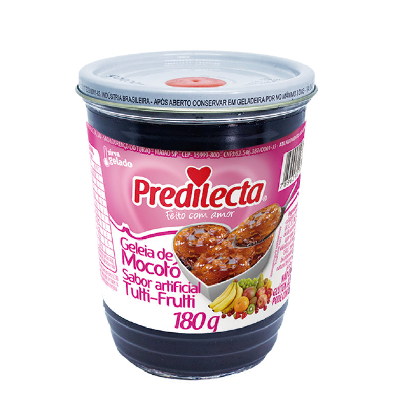 GELEIA MOCOTO PREDILECTA TUTTI-FR 180G