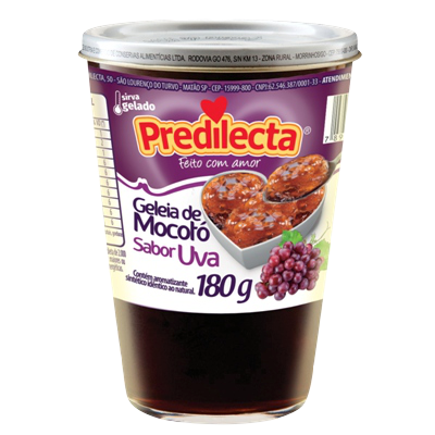 GELEIA MOCOTO PREDILECTA UVA 180G