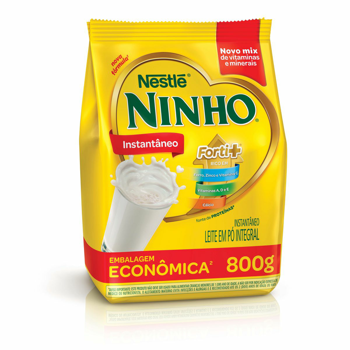 LEITE EM PO NINHO INSTANT SCH 800G
