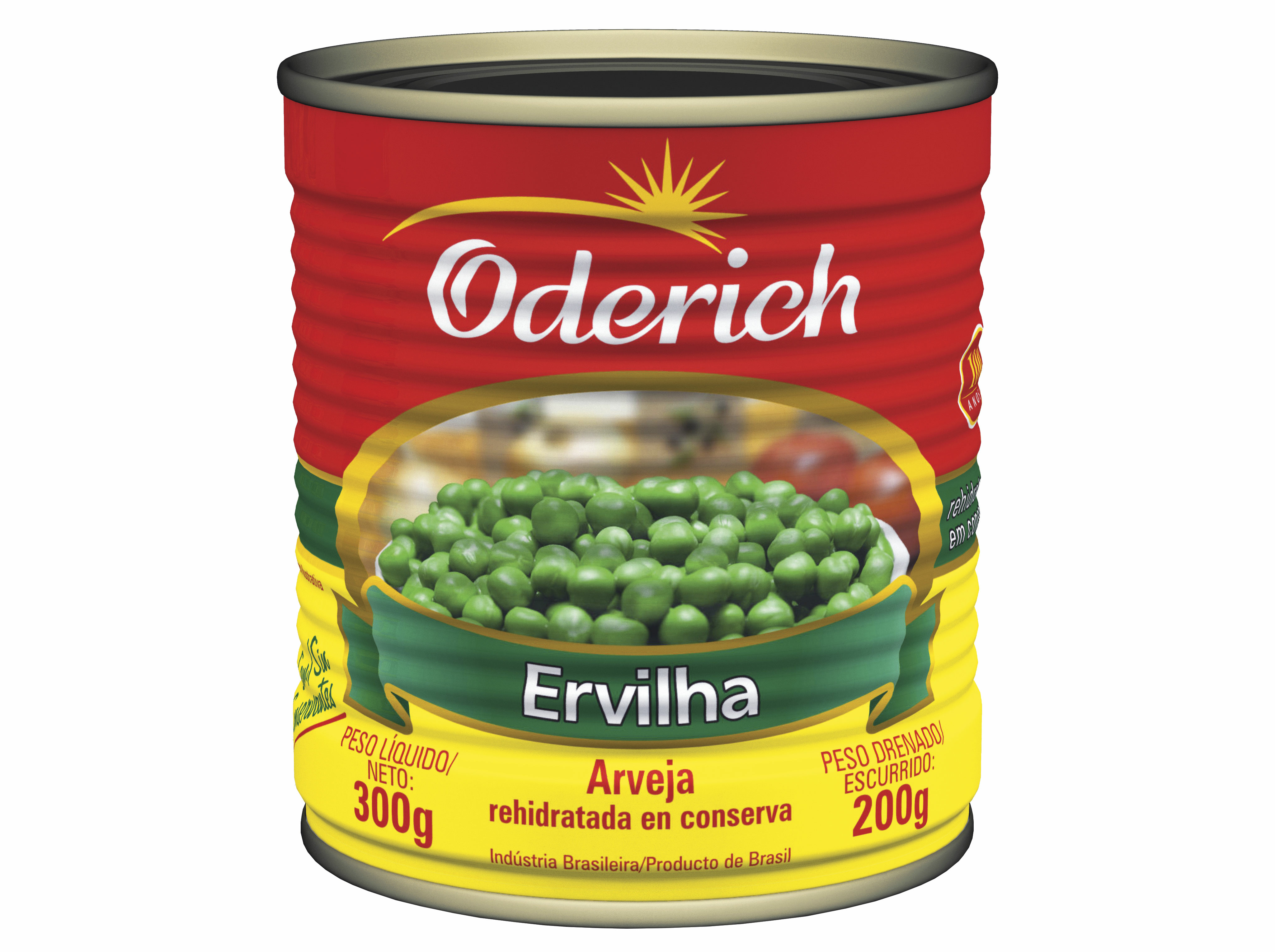 ERVILHA ODERICH LATA 200G