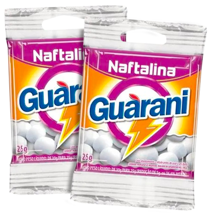 NAFTALINA GUARANI 30X25G