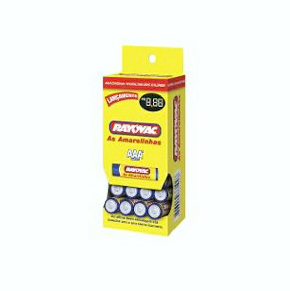 PILHA RAYOVAC PALITO AAA C/40