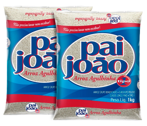 ARROZ PAI JOAO BRANCO 1KG