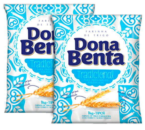 TRIGO DONA BENTA SEM FERM 1KG