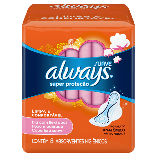 ABS ALWAYS BASICO M.SUAVE C/ABAS 8UN