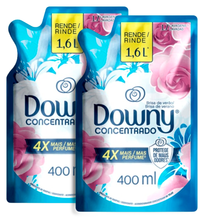 AMACIANTE DOWNY 400ML BRISA VERAO SCH
