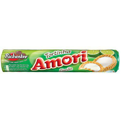 BISC AMORI TORTINHAS LIMAO 140G