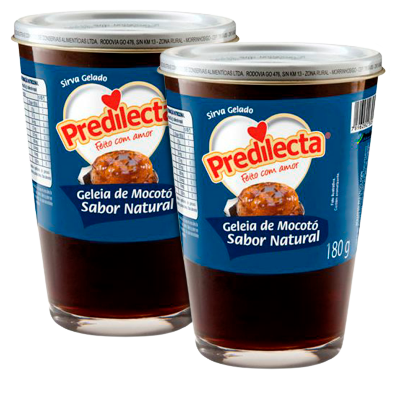 GELEIA MOCOTO PREDILECTA NATURAL 180G