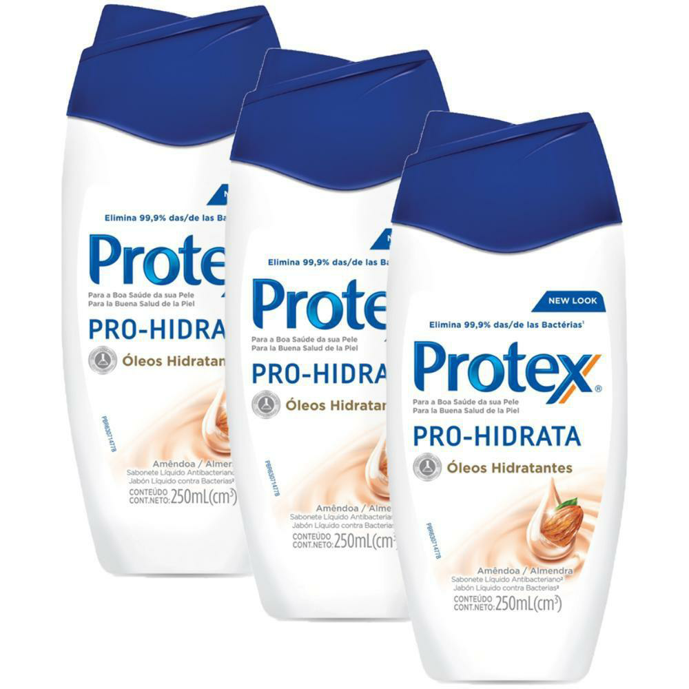 SAB LIQ PROTEX 250ML PRO HID AMENDOAS