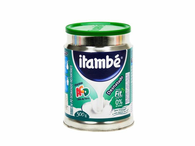 LEITE EM PO ITAMBE LATA DESNATADO 300G