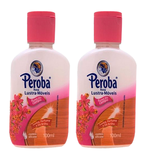 LUSTRA MOVEIS PEROBA 100ML ROSA/FLOR.CAP