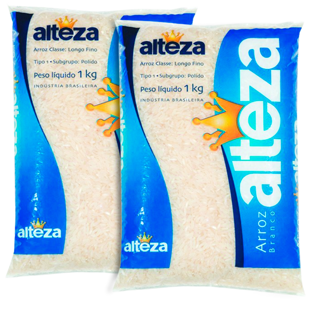 ARROZ ALTEZA BRANCO 1KG