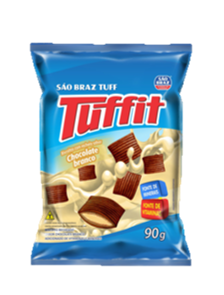 BISC TUFFIT CHOC BRANCO SAO BRAZ 40G