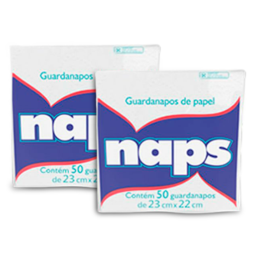 GUARDANAPO NAPS 23CMX22CM