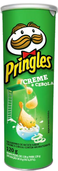 BATATA PRINGLES CREME CEBOLA 109G